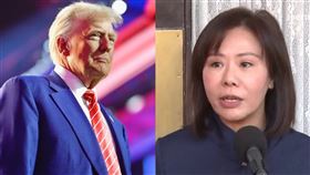 川普、李彥秀（圖／翻攝自川普臉書、資料照）