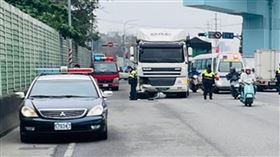 土城,新北,砂石車,機車,