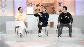 馬國賢（左起）、劉書宏跟孫生一起上節目。（圖／東森提供）