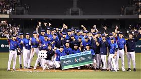 ▲WBC資格賽台西加賽，台灣隊以6：3擊敗西班牙隊，搶下2026年經典賽會內賽參賽資格。（圖／棒球協會提供）