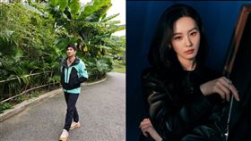 吳奇隆（左）化身奶爸顧小孩，劉詩詩（右）則投入戲劇演出。（圖／翻攝自微博）