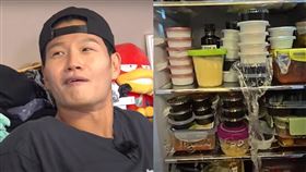 金鍾國有囤物習慣，冰箱小菜放一年捨不得丟。（圖／翻攝自YouTube）