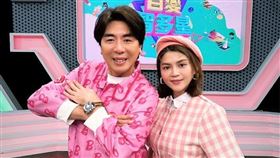 梁赫群、葉欣眉。（圖／翻攝自《百變智多星》臉書）