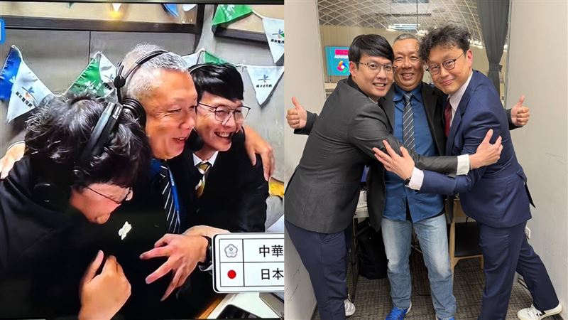 台灣晉級「3大叔又抱一起」　感人畫面曝