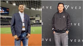 ▲陳偉殷宣布退休，張育成祝福享受生活。（圖／翻攝自陳偉殷臉書、記者張沛嘉攝影）