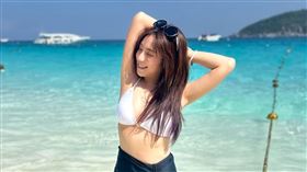 梁舒涵在海邊辣穿比基尼。（圖／寬寬整合行銷提供）