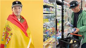 台南Josh為台南第6間家樂福超市宣傳。（圖／翻攝自tainanjosh IG）