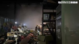 雲林虎尾科大宿舍區傳火警　教室無故起火（圖／翻攝畫面）