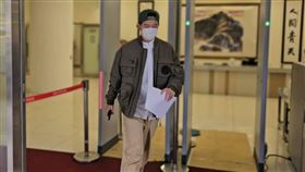 宥勝赴北檢繳200萬（圖／記者莊淇鈞攝影)
