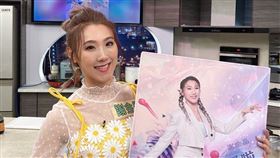 謝金晶下午錄影受訪。（圖／翻攝自臉書）