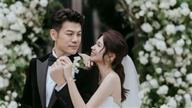 陳志強與曾智希於萬豪酒店舉辦婚禮。（圖／SJ Wedding鯊魚婚紗攝影提供）
