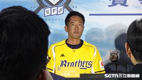▲中信兄弟總教練平野惠一。（圖／記者張沛嘉攝影）