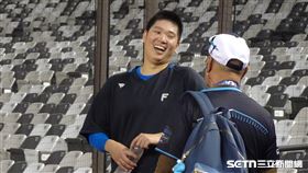 ▲日本火腿隊台灣投手古林睿煬，因為傷勢無法出賽。（圖／記者張沛嘉攝影）