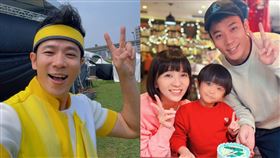 香蕉哥哥,林掄元,草莓姐姐,簡皎竹,小新,兒子,天堂（圖／香蕉哥哥臉書）