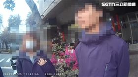 屁孩,拔牌,炸街,派出所,示威,囂張,落網,台中（圖／翻攝畫面）