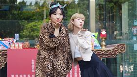 陶晶瑩跟瑪麗今天出席新節目《九條好漢在一班》開鏡記者會。（圖／記者趙于瑩攝影）