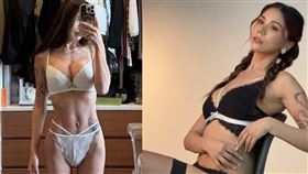 蕾菈生產完之後，花一年半的時間變成辣媽。（圖／翻攝自臉書）