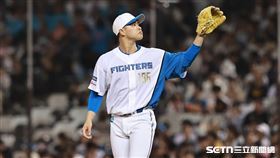 ▲火腿交流賽，火腿鬥士先發投手孫易磊。（圖／記者劉彥池攝影）