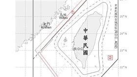 1140302_臺海周邊海、空域活動示意圖（圖／國防部提供）