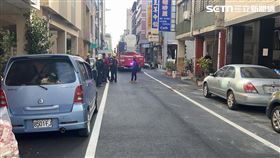 女子墜樓，警消來不及攔阻。（圖／翻攝畫面）