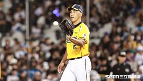 ▲火腿交流賽，中信兄弟第7任投手王凱程。（圖／記者劉彥池攝影）
