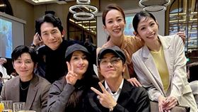 李千娜、黃尚禾出席曾智希、陳志強婚禮。（圖／翻攝自n_a_n_a_l_e_e IG）