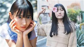 女星林田百加擁有「令和的高腿公主」美名。（圖／翻攝自moka_moka_914 IG）