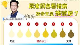 高銘鴻醫師指出，若是尿液顏色是褐色、深褐色，可能代表健康出問題。（圖／翻攝自大禹治水 恩主公醫院 高銘鴻醫師 三峽北大泌尿科臉書）