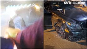 新北,永和區,賓士車,煙油,員警,喪屍煙油,毒品,毀損,通緝,依托咪酯