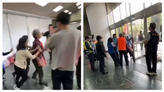 女師「葉霸」嗆傅崐萁　遭架脖驅離畫面曝