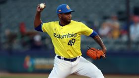 ▲WBC資格賽，哥倫比亞先發投手特荷朗（Julio Teheran）6局僅挨1安。（圖／翻攝自WBC臉書）