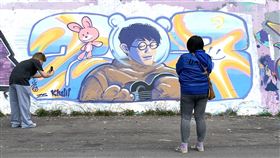 方大同塗鴉（圖／記者趙于瑩攝影）