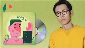 方大同《夢想家》充滿藝術氣息的封面，有其內涵。（翻攝自方大同微博）