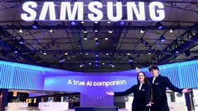 三星參展2025 MWC
（圖／三星提供）
