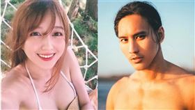 織織,插畫家,賴賴,性慾,泡溫泉,渣男,噁男(圖/織織、賴賴IG)
