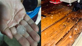 冰雹,氣象,天氣,黃家緯（圖/Threads）