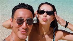 王陽明、蔡詩芸。（圖／翻攝自王陽明、蔡詩芸IG）