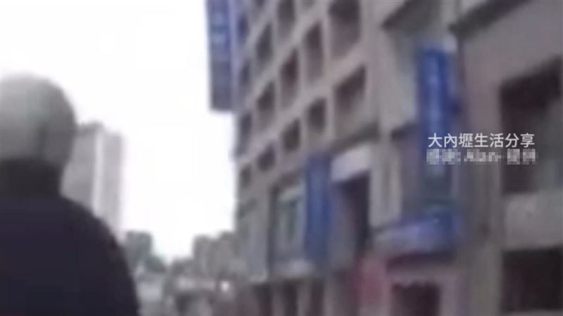 桃園40歲女子高處墜樓慘死　驚悚瞬間曝光