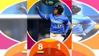 中國隊全場僅敲3安　資格賽再輸哥倫比亞