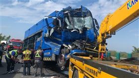 今年截至2月底止，國道高速公路已經發生8件死亡事故，其中3件肇事車種為大貨車或聯結車，肇事原因都是「分心疲勞」。高公局提供