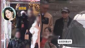 近日狗仔拍到陳妍希和友人聚餐，蔡康永也在當中，還有鮮肉們在北京夜店巧遇蔡康永。（圖／翻攝自小紅書、微博、快手）