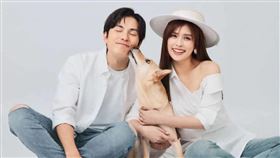 夏宇童（右）甜嫁孫協志（左）。（圖／翻攝自夏宇童臉書）