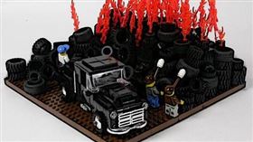 ▲ LEGO 集團推出由超過 30% 回收材料製成的新型輪胎，展現品牌對永續發展與環保創新的堅定承諾。（圖／永續新聞網提供）