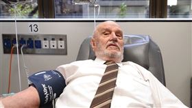 James Harrison　81歲時完成他人生最後1次捐血。（圖／達志影像／美聯社）