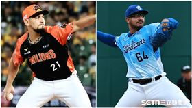 ▲勝騎士（Mario Sanchez）和羅戈（Nivaldo Rodriguez）有可能一起在中信兄弟聯手。（圖／記者劉彥池攝影）