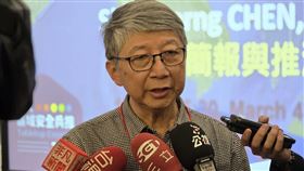 前台積電研發處長楊光磊前台積電研發處長、台大領導學程兼任教授楊光磊4日於「2025 TTX區域安全兵推」接受媒體訪問。中央社記者吳書緯攝  114年3月4日