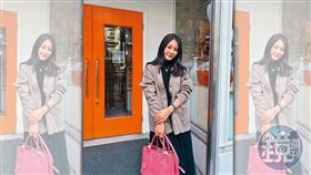 麻衣現身東京六本木的街頭，她手拿要價新台幣15萬元的PRADA包，住在有燙金門牌的港區地段。