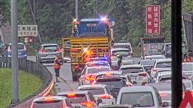 台北,貨車,國道,自撞,木柵,回堵,車流