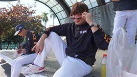 前統一獅內野手黃紹熙捲入性侵案，稍早出面闢謠，反控遭對方勒索40萬。（翻攝自NiceHippo Baseball Club好棒河馬棒球俱樂部）