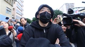 王大陸,教唆傷人,新北檢,交保。（圖／記者鄭孟晃攝影）